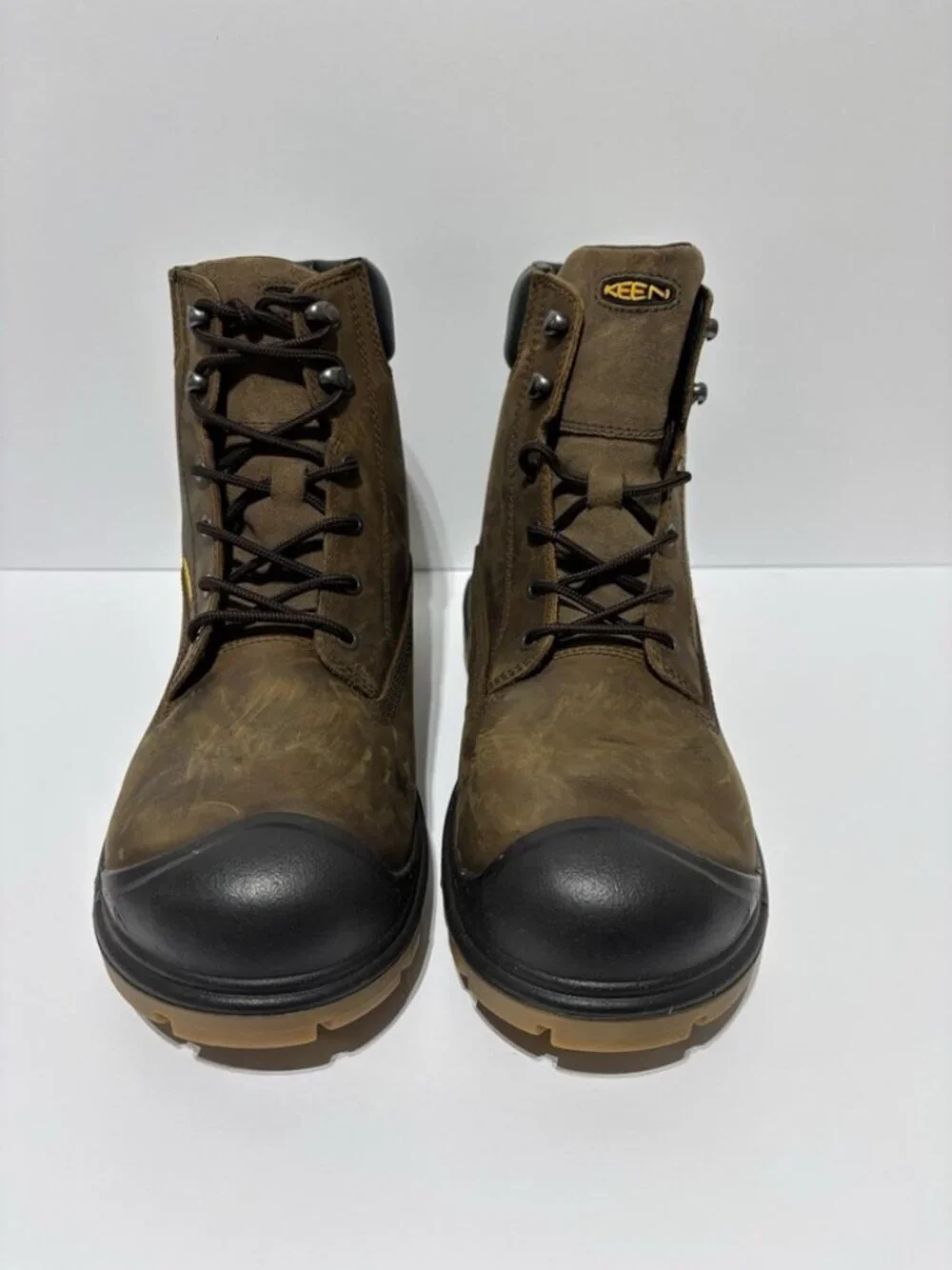 Keen Utility Men’s Baltimore 6” Waterproof Soft Toe Work Boots, Size 11.5 D